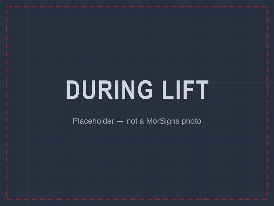 Placeholder for a photo of the MorSigns shop and crew
